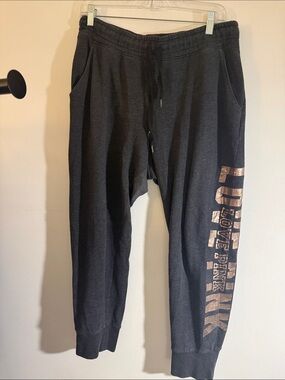 PINK VICTORIA SECRET SWEAT PANTS